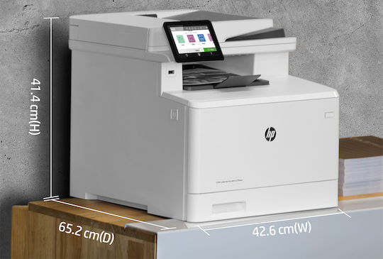 HP LaserJet M479fdw Color Multifuncțional cu WiFi și Mobile Print