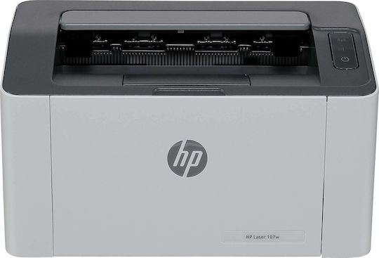 HP Laser 107w Черно-бял Принтер Лазер с WiFi и Mobile Print