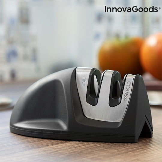 InnovaGoods Handheld Knife Sharpener with 2 Levels 10x5x5cm