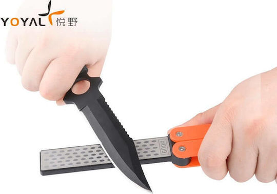 Taidea Handheld Knife Sharpener with 2 Levels 12.5x3x1.5cm