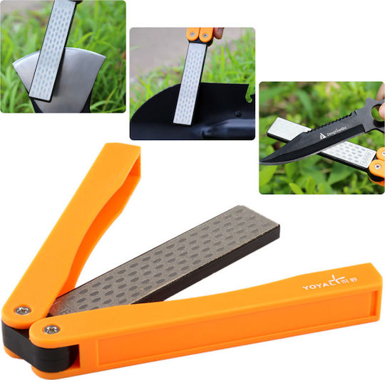 Taidea Handheld Knife Sharpener with 2 Levels 12.5x3x1.5cm