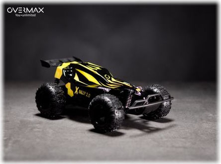 Overmax X-rally 2.0 Τηλεκατευθυνόμενο Αυτοκίνητο Buggy 2WD Κίτρινο