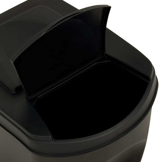 vidaXL Plastic Waste Bin 4x100lt Black