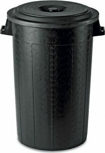 Dianomiki Plastic Waste Bin 100lt Black