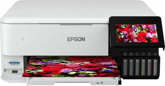 Epson EcoTank Photo ET-8500 Έγχρωμο Πολυμηχάνημα Inkjet με WiFi και Mobile Print