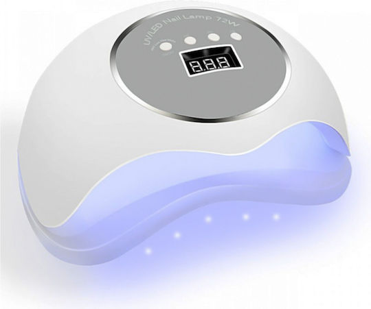 Factory Lampă pentru Uscare a Unghiilor UV / LED 72W Auriu