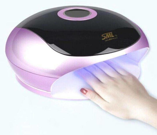 SML S2 Лампа за изпичане на нокти UV / LED 48W Черен