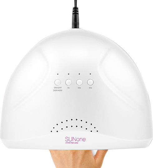 Sun One Лампа за изпичане на нокти UV / LED 24W Бял