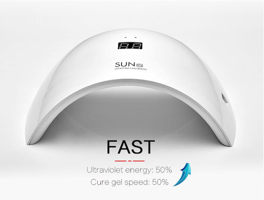 Sun Sun 9S Φουρνάκι Νυχιών UV / LED 24W Λευκό