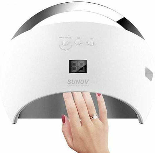 SUN ONE UV Sun 6S Nail Polish Curing Lamp UV / LED 48W White