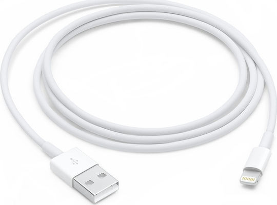 Apple USB-A to Lightning Cable Λευκό 1m MD818ZM/A