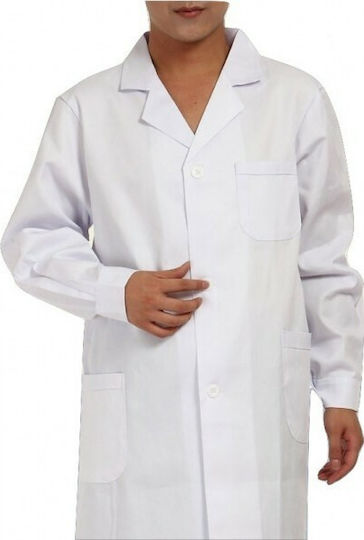 Anta Uniforms 101 Ιατρική Ρόμπα Ανδρική Λευκή
