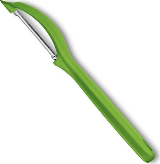 Victorinox Micro Serrated Fruit & Vegetable Peeler/Cleaner made of Plastic Green