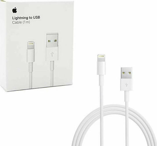 Apple USB-A to Lightning Cable White 1m (MQUE2ZM/A)