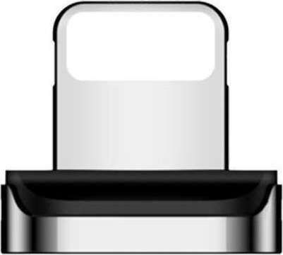 Powertech Magnetic USB to Lightning Cable Μαύρο 1m (PT-755)