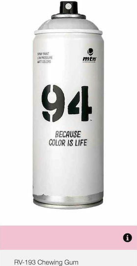 Montana Colors Spray Farbe 94 mit Matt Effekt Kaugummi RV-193 400ml
