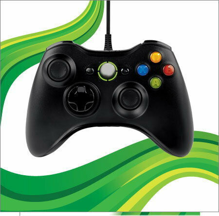 Factory Cu fir Gamepad pentru Xbox 360 Negru