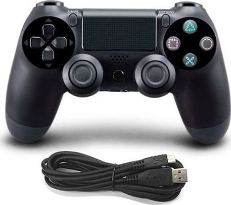 iSmart DoubleShock 4 Ασύρματο Gamepad για PS4 Μαύρο