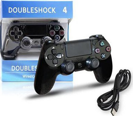 iSmart DoubleShock 4 Ασύρματο Gamepad για PS4 Μαύρο