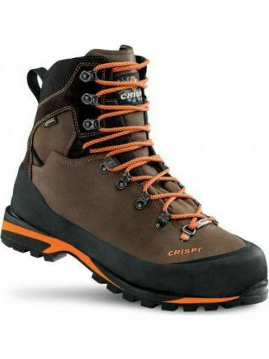 Crispi Wasatch GTX Водоустойчиви гумени ботуши за лов Гор-текс в цвят Кафяв