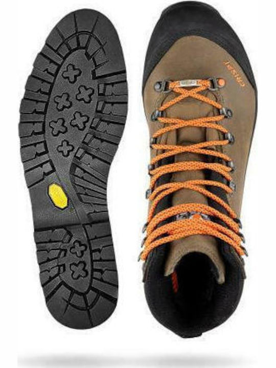 Crispi Wasatch GTX Водоустойчиви гумени ботуши за лов Гор-текс в цвят Кафяв
