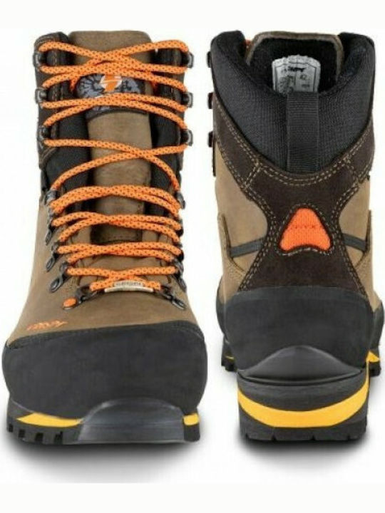 Crispi Wasatch GTX Водоустойчиви гумени ботуши за лов Гор-текс в цвят Кафяв