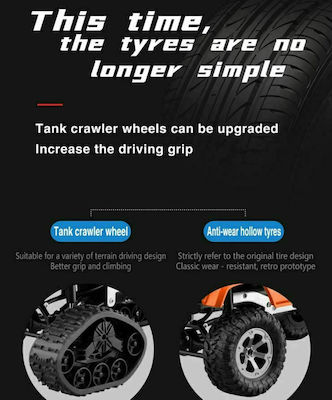Fayee FY003-1 FPV Camera Wheels & Chains Land Rover Defender style 4WD Τηλεκατευθυνόμενο Αυτοκίνητο 4WD