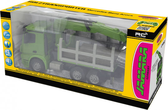 Jamara Timber Transport Arocs Ferngesteuertes Lkw 4WD Grün