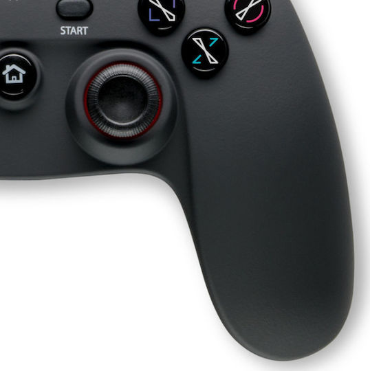 Spartan Gear Ksifos Ασύρματο Gamepad για PS3 / PC Μαύρο