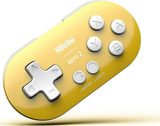 8Bitdo Zero 2 Wireless Gamepad for Switch Yellow