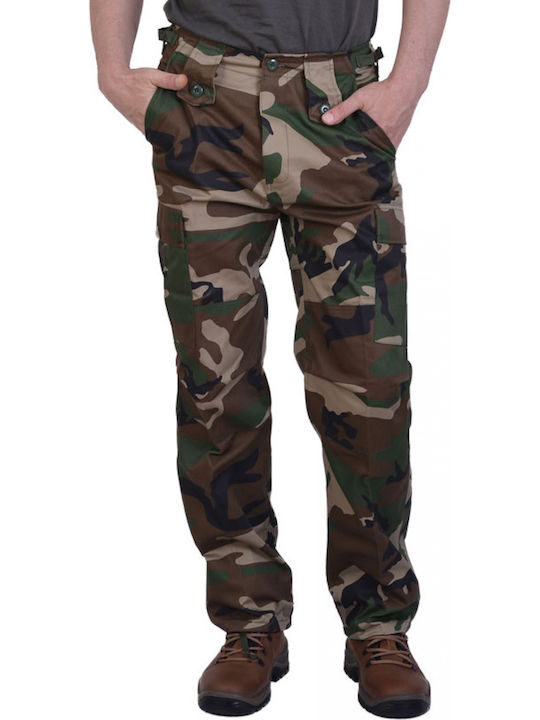 Ergo Pantaloni Militari American Varianta americană în Culoare Kaki