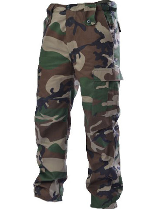 Ergo Pantaloni Militari American Varianta americană în Culoare Kaki