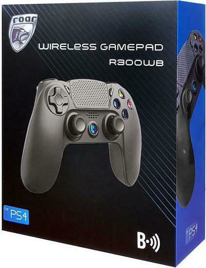 Roar R300WB Ασύρματο Gamepad για PS4 Μαύρο