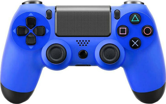 Doubleshock Ασύρματο Gamepad για PS4 Μπλε