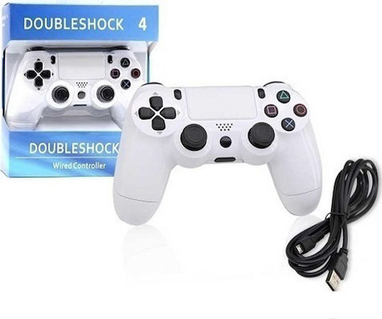 Doubleshock 4 Wireless Gamepad for PS4 White