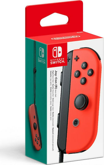 Nintendo Joy-Con Ενσύρματο Gamepad για Switch Neon Red