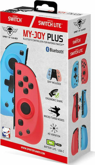 Spirit of Gamer My Joy Plus Wireless Gamepad for Switch Multicolour