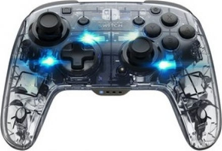 PDP Afterglow Wireless Deluxe Gamepad für Schalter Transparent
