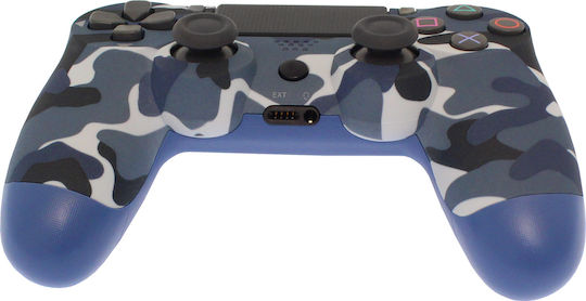 Doubleshock Ασύρματο Gamepad για PS4 Camouflage Blue