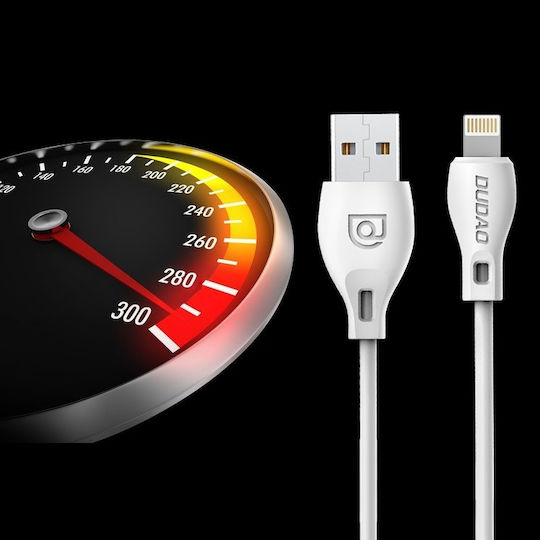 Dudao L4L USB-A to Lightning Cable White 1m