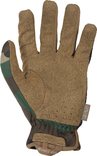 Mechanix Wear Fastfit Military Gloves Woodland Camo