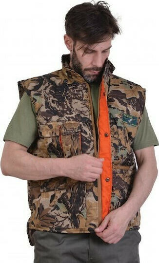 Ergo Jagdweste Tarnung Laub Khaki 5370-260