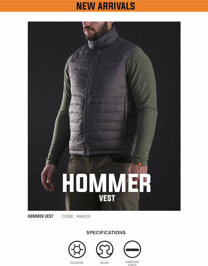 Pentagon Jagdweste Fleece Homer Cinder Grey