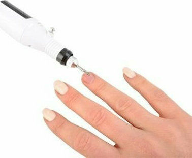 Nail Drill Battery 9W White with 20000 Rotations per Minute