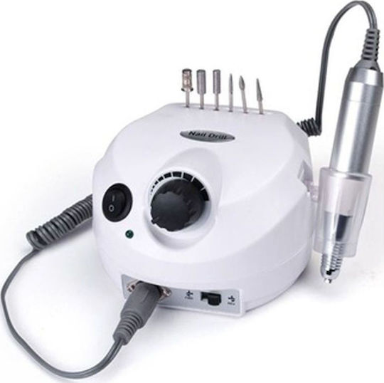 Farmavita DM-202 Τροχός Νυχιών Ρεύματος 30W Ροζ 20000 Στροφών με Πεντάλ
