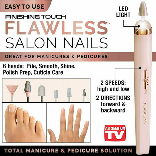 Rolinger Nagelbohrer Batterie Rosa