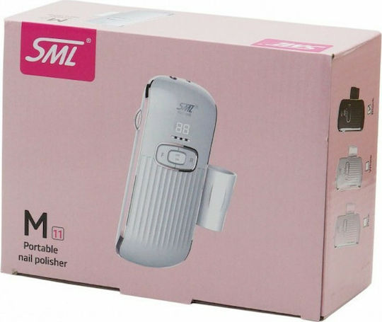 SML M11 Nail Drill Battery 36W White with 35000 Rotations per Minute