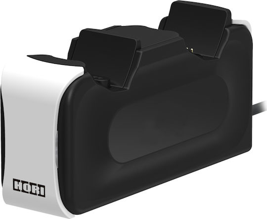 Hori Dual Charger for DualSense Charging Station for 2 controllers PS5 White