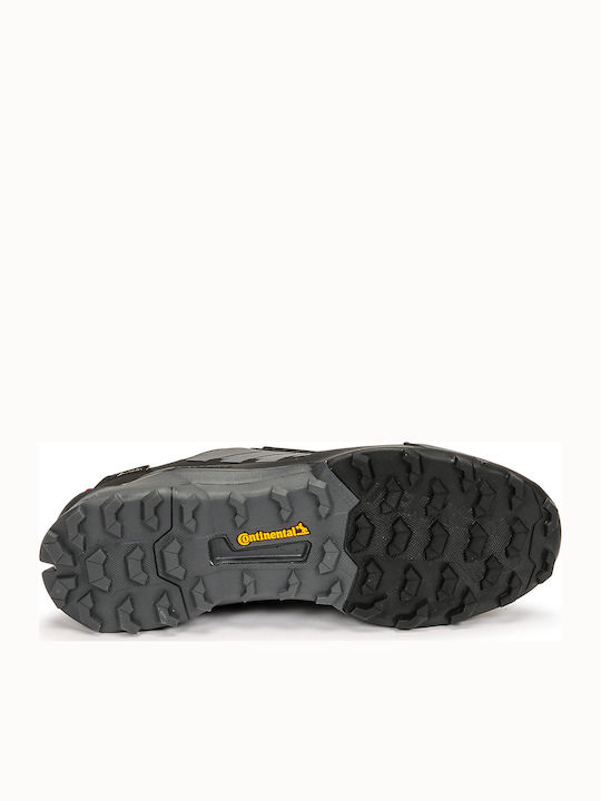 adidas Terrex AX4 Ανδρικά Ορειβατικά Παπούτσια Αδιάβροχα με Μεμβράνη Gore-Tex Grey Five / Grey Four / Solar Red