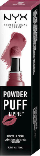 NYX Professional Makeup Powder Puff Lippie Powder Lip Cream Flüssig Lippenstift Reines